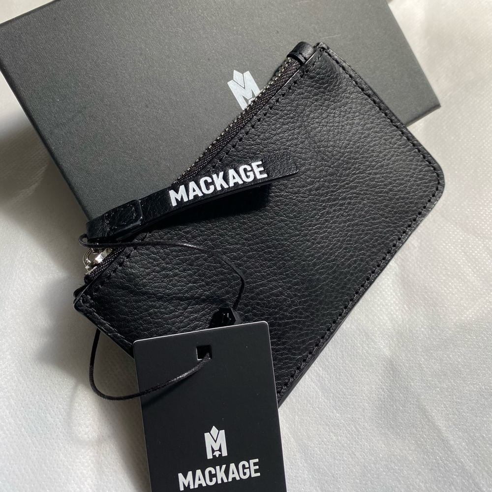 Mackage Leather Coin Pouch